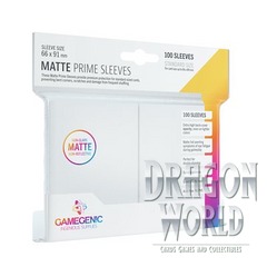 Standard Sleeves - White Matte - 100CT - Gamegenic